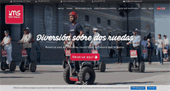 Desktop Screenshot of madrid-segway.com